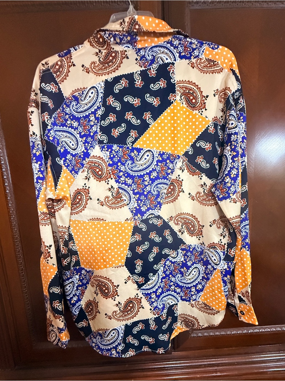 Bailey Rose Paisley Patchwork
2-Piece Set high low blouse 
MSRP $120 NWT LG - Picture 5 of 17